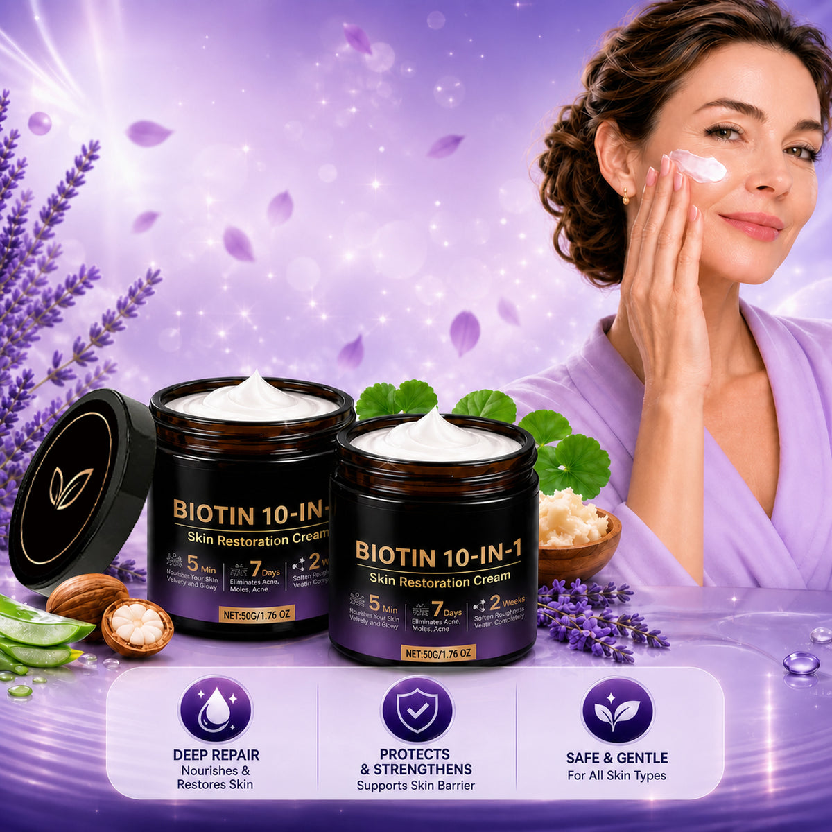 Biotin 10-in-1 Skin Repair Cream