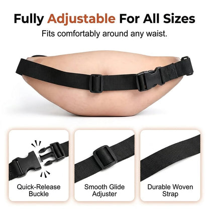 🎒Ultra-Realistic Beer Belly Fanny Pack - Funny Dad Bod Waist Bag😂