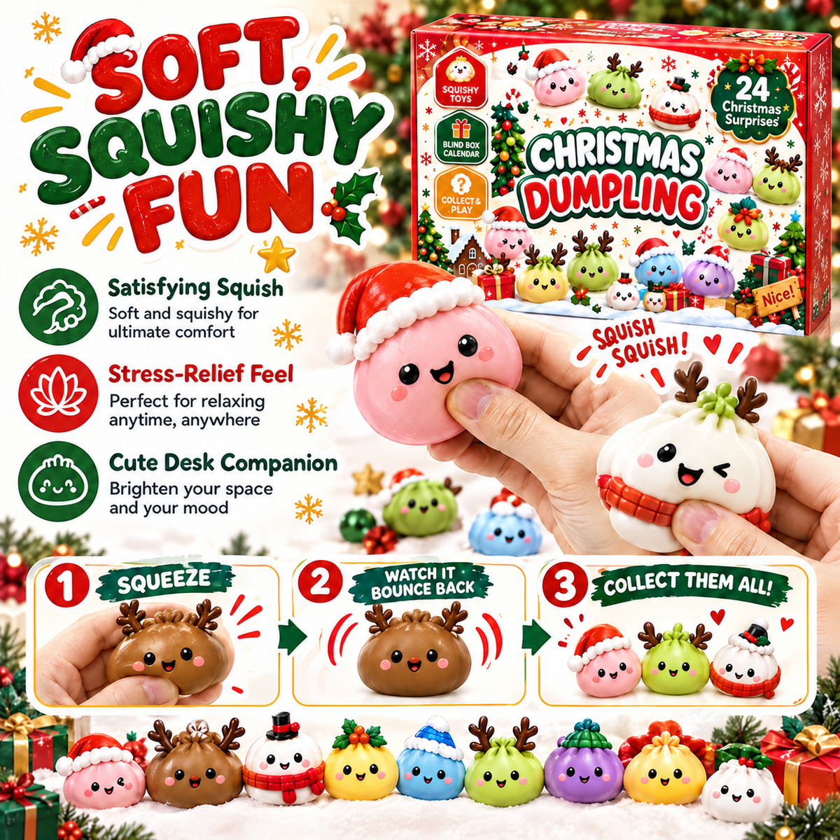 24-Day Fun Holiday Toys