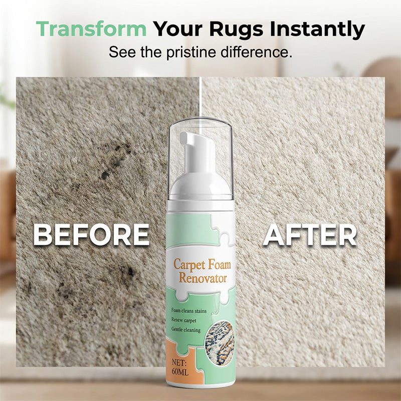 Time-Limited SpecialWaterless Carpet Cleaning Foam – Instant stain lift, no wet mess. Advanced micro‑foam penetrates deep – just foam & wipe!