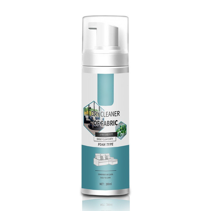 🧼No-Rinse Quick-Dry Fabric Foam Cleaner‑Portable Upholstery Stain Remover for Sofa, Carpet & Fabric Cushions✨