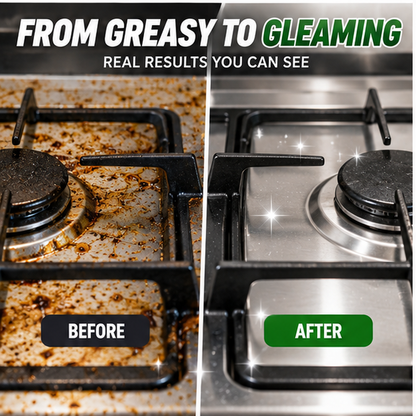 Heavy Duty KitchenDegreaser - Spray, Wipe& Cut Through ToughGrease