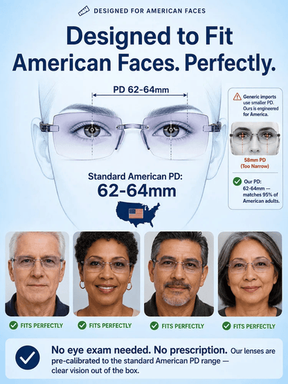Blue Light Blocking Reading Glasses – Slim, Lightweight & Stylish Readers for Men and Women