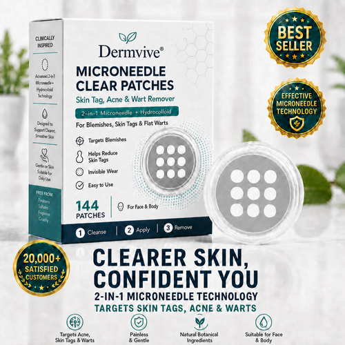 Microneedle & Hydrocolloid Patch