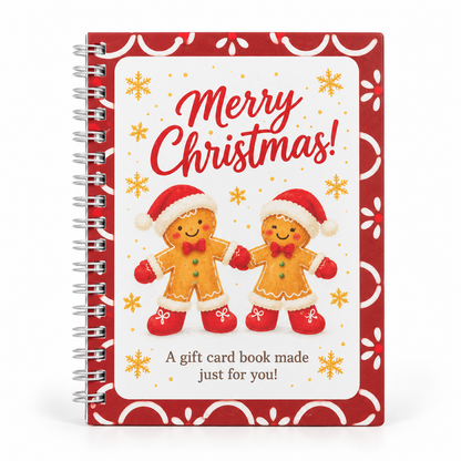 Ready for Christmas! Christmas Gift Card Booklet