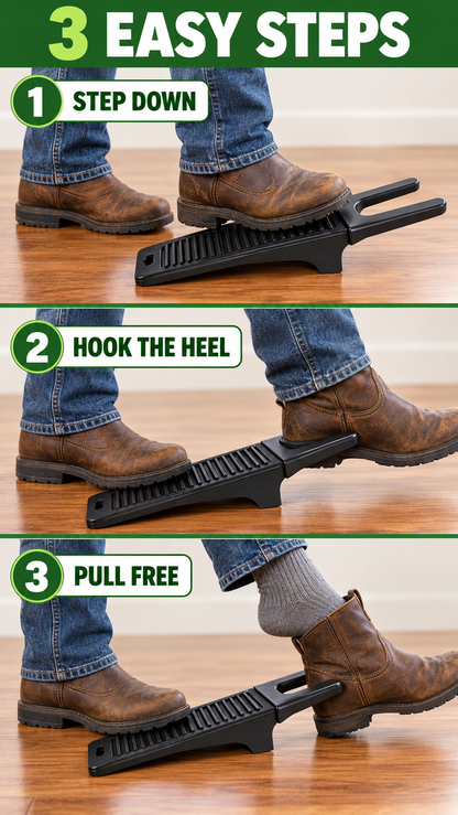 ⏰ LIMITED-TIME DEAL: Hands-Free Boot Remover for Most Boots & Shoes — No Bending or Struggling! 🥾👞
